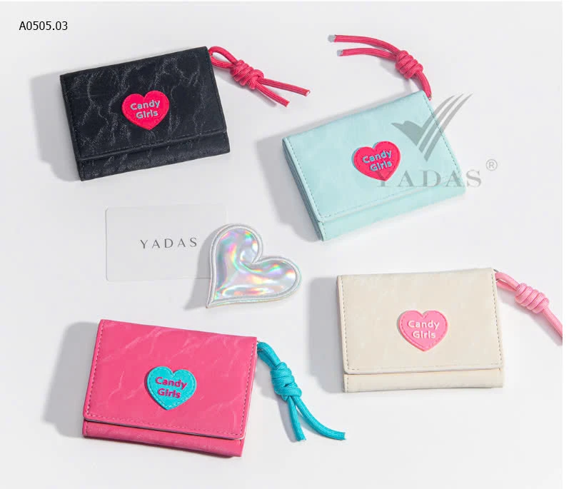 VÍ MINI CẦM TAY CHO NỮ YADAS-sỉ 67k