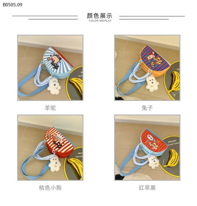 TÚI ĐEO CHÉO  CHO BÉ -sỉ 118k