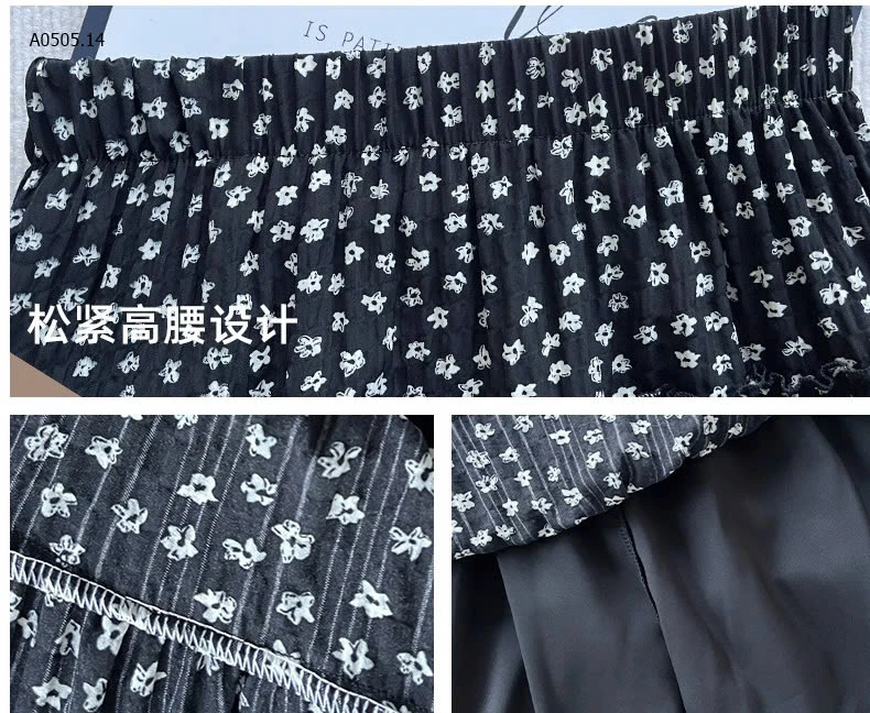 CHÂN VÁY NGẮN HOA NHÍ -sỉ 95k