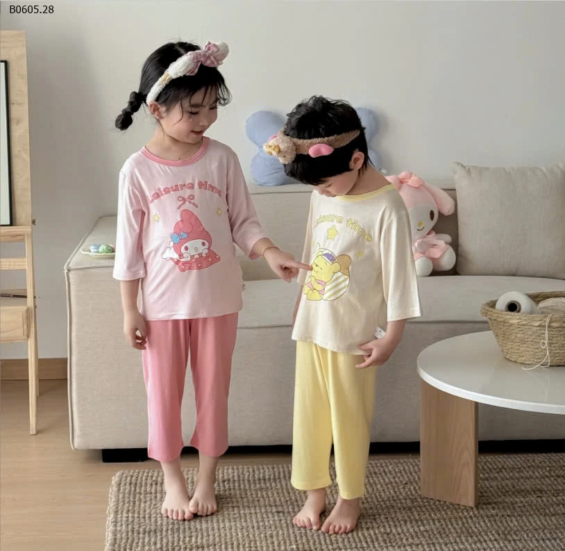 BỘ THUN LỠ CHO BÉ-sỉ 104k