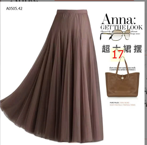 CHÂN VÁY VOAN XOÈ ANNAsỉ 150k