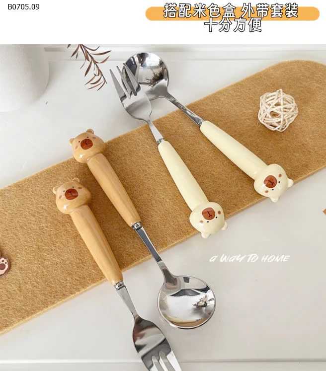 BỘ 2 MÓN DĨA THÌA-sỉ 55k