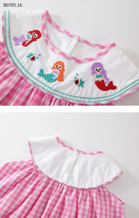 Váy thêu xinh xinh kute -sỉ 135k