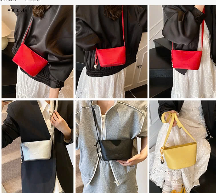 TÚI ĐEO CHÉP CHO NỮ  -sỉ 119k