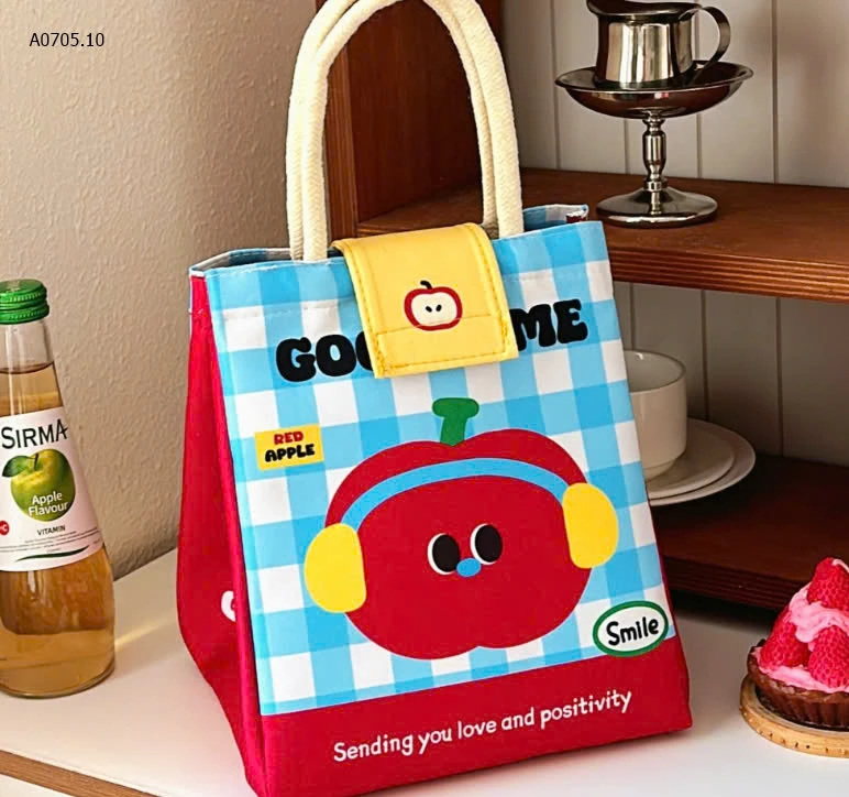 TÚI GIỮ NHIỆT ĐỰNG ĐỒ ĂN TRƯA KUTE -sỉ 78k