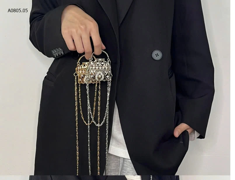 TÚI TRANG TRÍ KIM LOẠI-sỉ 86k