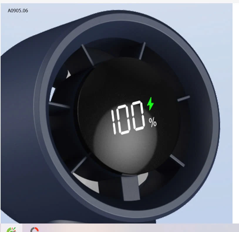 QUẠT MINI CẦM TAY 100 CẤP ĐỘ GIÓ – MÁT MẺ, TIỆN LỢI-sỉ 72k