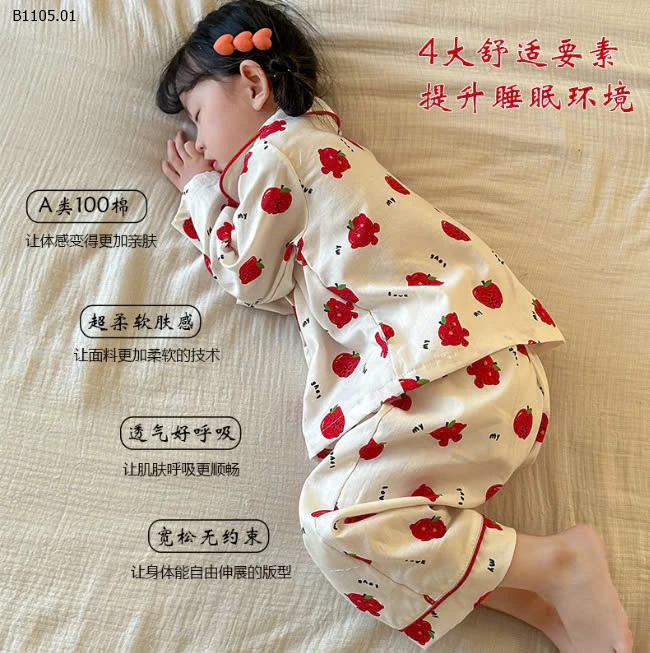 BỘ PIJAMA HONEY BT BG  - sỉ 190k