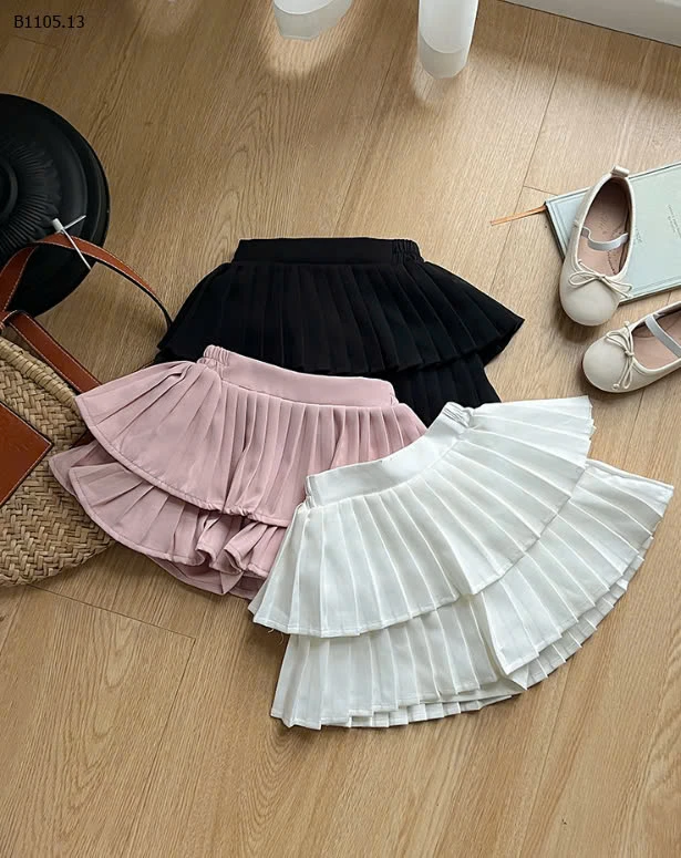 CHÂN VÁY XẾP LY 2T AMBB BG  - sỉ 141k