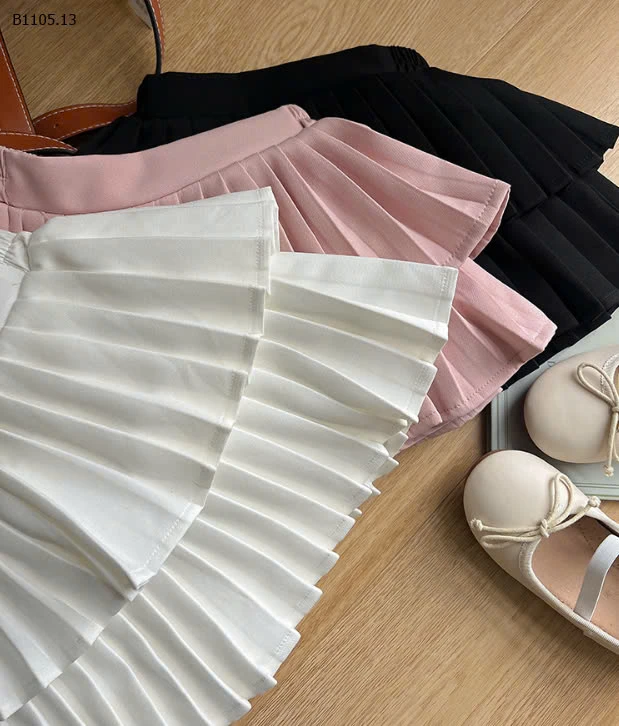 CHÂN VÁY XẾP LY 2T AMBB BG  - sỉ 141k