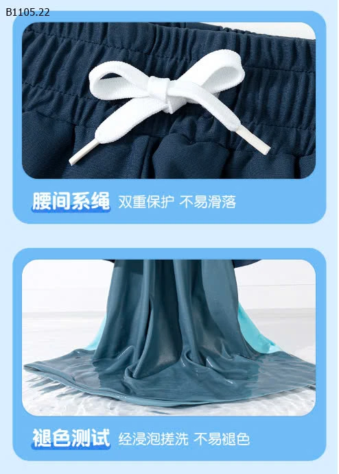 ĐỒ BƠI  YUKE AUTH Chất liệu thoáng k giữ nước-Sỉ 176k