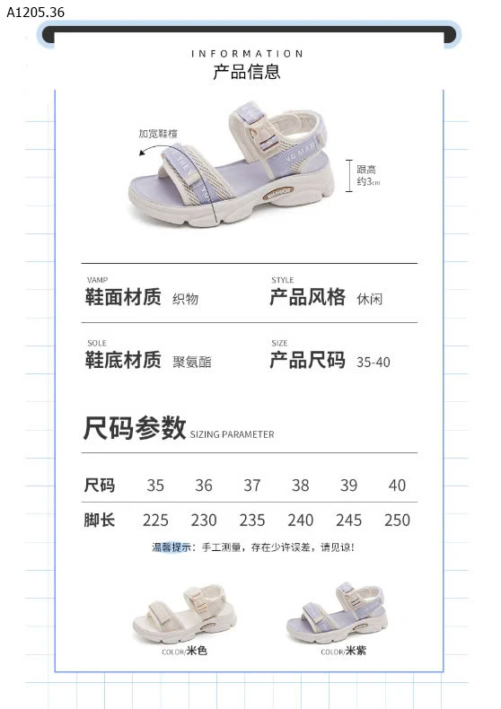 SANDAL WARRIOR - sỉ 272k