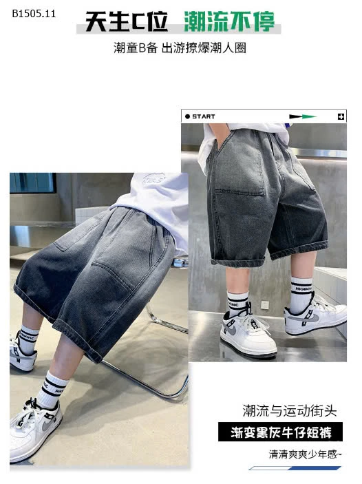 SOOC JEAN LOANG BÉ TRAI CUTE -Sỉ 119k