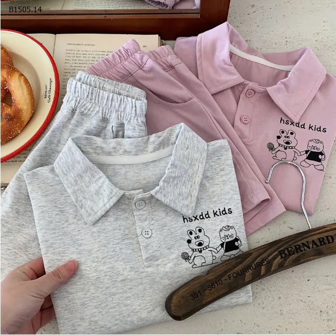 SET POLO GẤU BÉ TRAI -Sỉ 165k