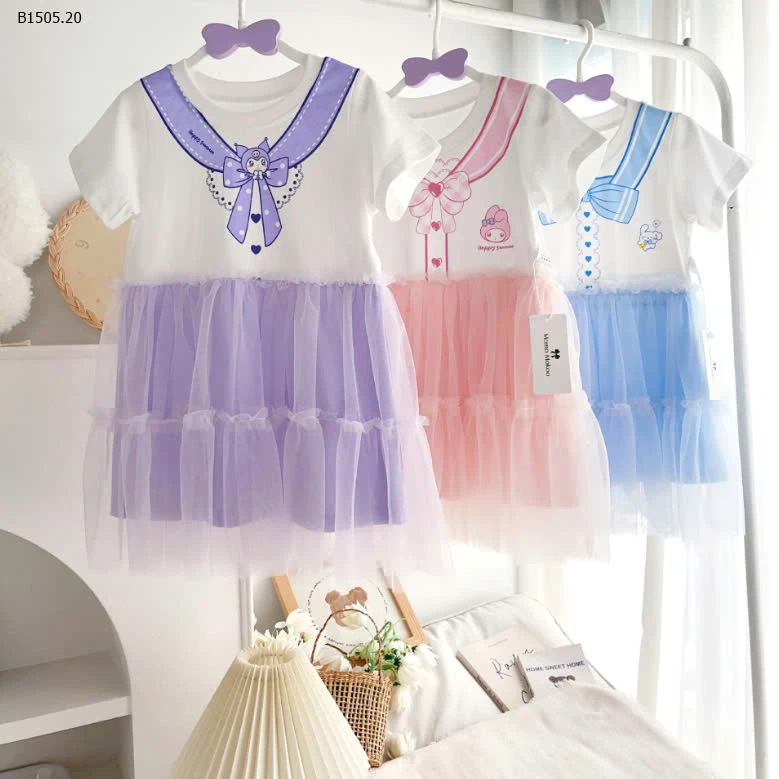 VÁY CÔNG CHÚA BG  - sỉ 106k