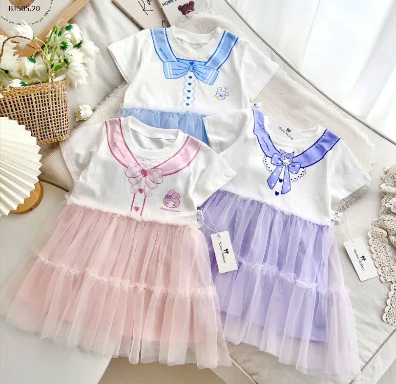 VÁY CÔNG CHÚA BG  - sỉ 106k