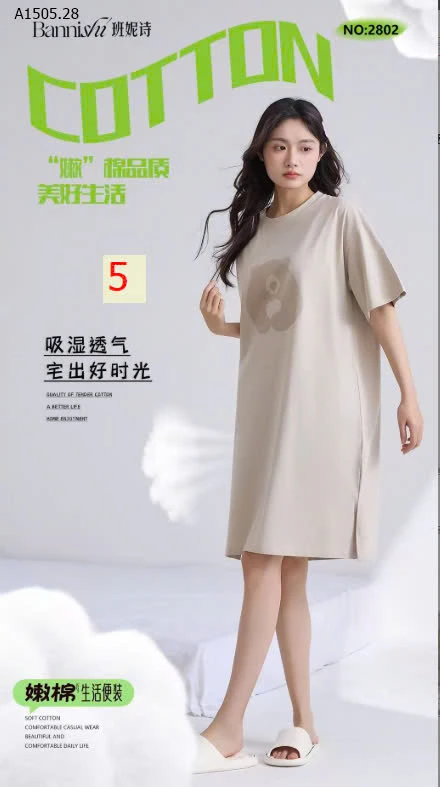 VÁY NGỦ NỮ MOTIE - sỉ 146k