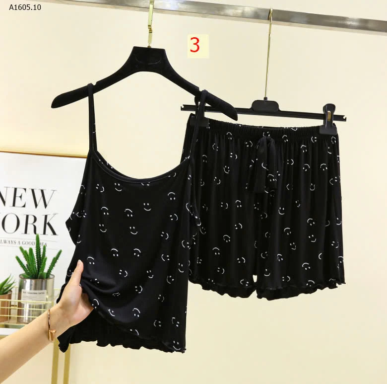 Bộ ngủ 2 dây thun lạnh-sỉ 88k