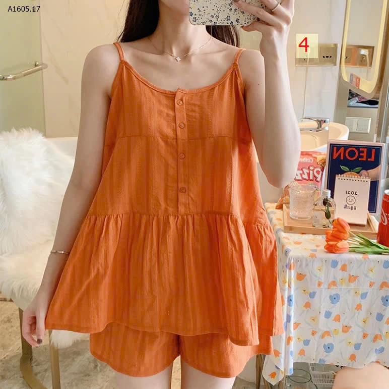 BỘ NGỦ MẶC NHÀ 2 DÂY CHO NỮ -sỉ 130k