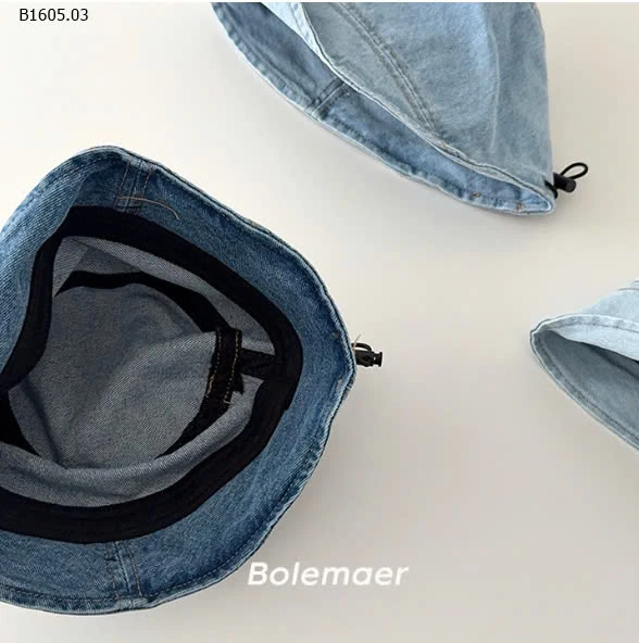 MŨ DENIM PHONG CÁCH HQ CHO BÉ -sỉ 115k