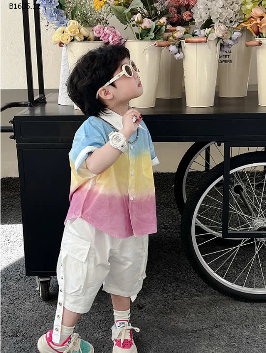 ÁO SƠ MI PHỐI BA MÀU BT-sỉ 170k