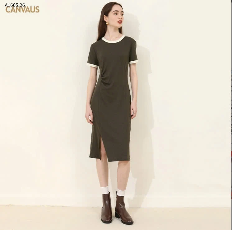 VÁY XẺ TÀ CANVAUS-sỉ 230k