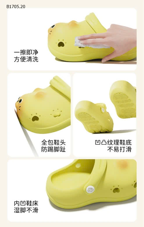 SỤC CROCS HÌNH MÈO DỄ THƯƠNG  -sỉ 98k