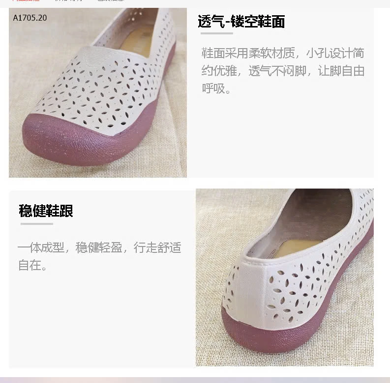 GIÀY BỆT NHỰA THOÁNG KHÍ -sỉ 89k