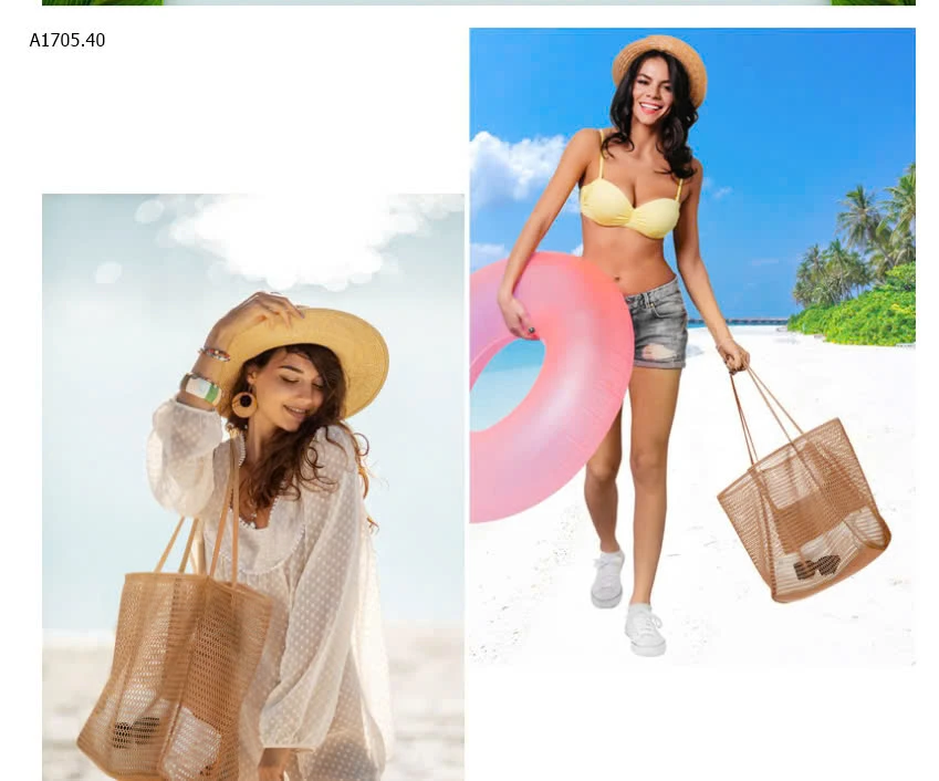 TÚI LƯỚI ĐI BIỀN-sỉ 85k