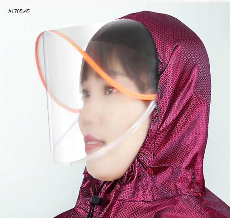 ÁO MƯA TRÙM KÍN ĐẦU- sỉ Loại 1 đầu : 153k  /  Loại 2 đầu : 163k  