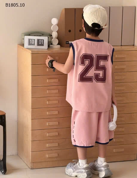 Bộ đồ  bóng rổ trẻ em cao cấp BT - sỉ 209k