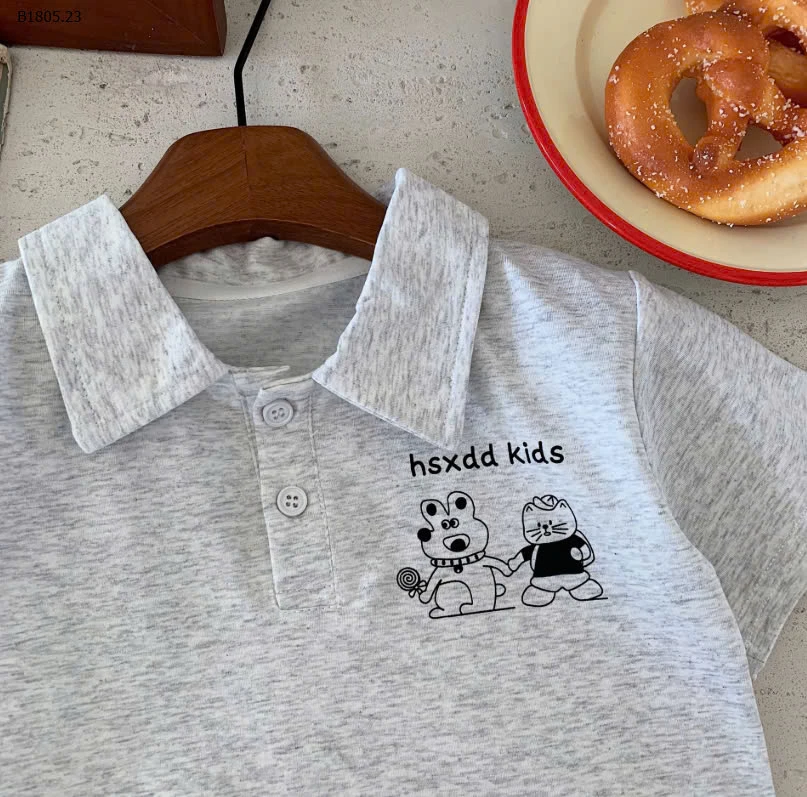 SET POLO GẤU BÉ TRAI CUTE -Sỉ 165k
