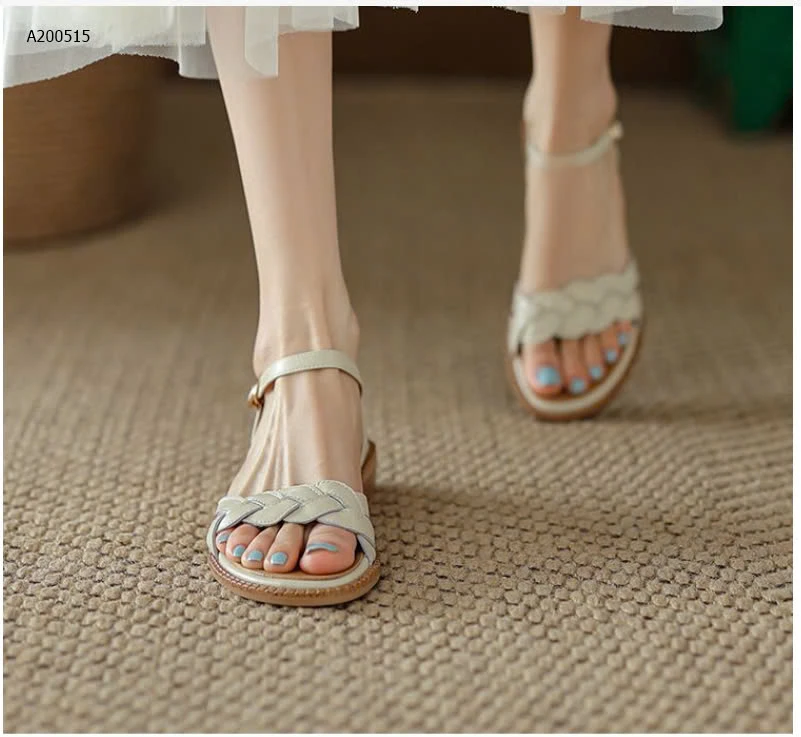 SANDAL ĐẾ THẤP QUAI TẾT-Sỉ 165k