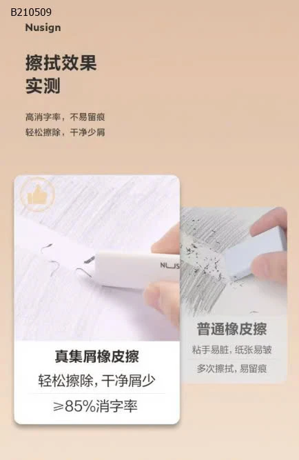 HỘP 6C TẨY TAM GIÁC DELI  - Sỉ 80k/ set 12c