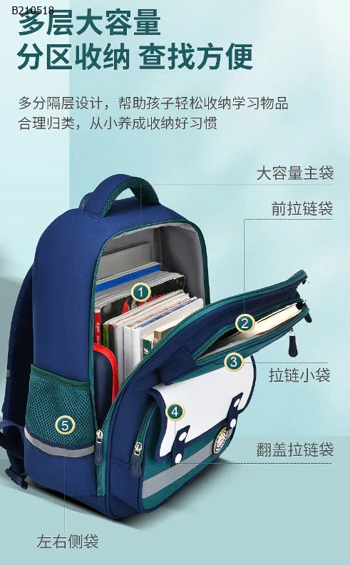 BALO CHỐNG GÙ HÃNG DDCAT KIDS NEW  - Sỉ nhỏ 140k, to  165k