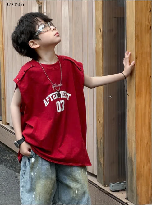 ÁO TANKTOP CHO BÉ TRAI -Sỉ 136k