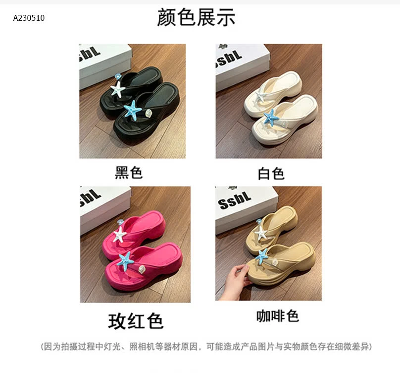 DÉP XỎ NGÓN ĐẾ CAO CHO NỮ - sỉ 125k