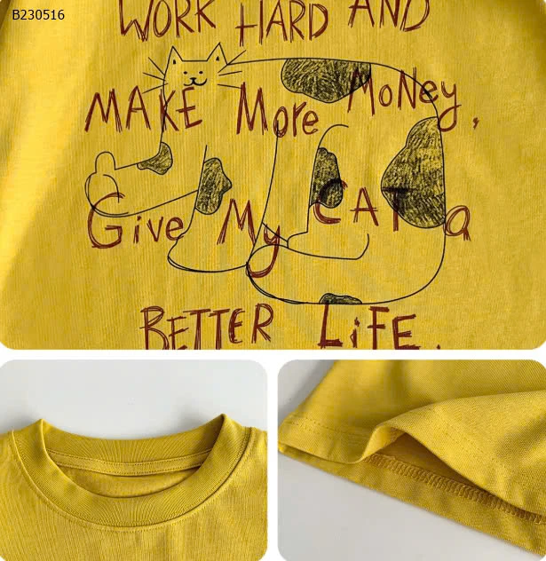 ÁO THUN DÁNG RỘNG CHO BÉ AOAOKIDS-Sỉ 129k