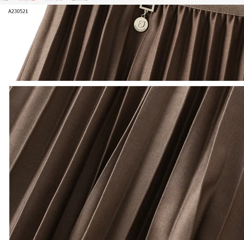 CHÂN VÁY XẾP LY NỮ NHÀ ANGEL - SỈ 138K