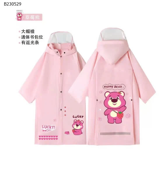 Áo mưa  có mũ vành- sỉ 75k