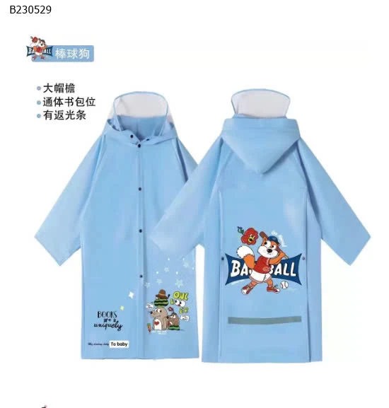 Áo mưa  có mũ vành- sỉ 75k