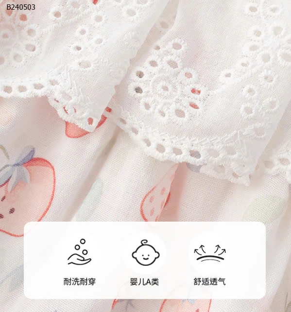 VÁY 2 DÂY CHO BÉ GÁI3 - Sỉ giá  mẫu 1, 2 ( váy ): 192k  mẫu 3, 4 ( kèm mũ ): 272k 