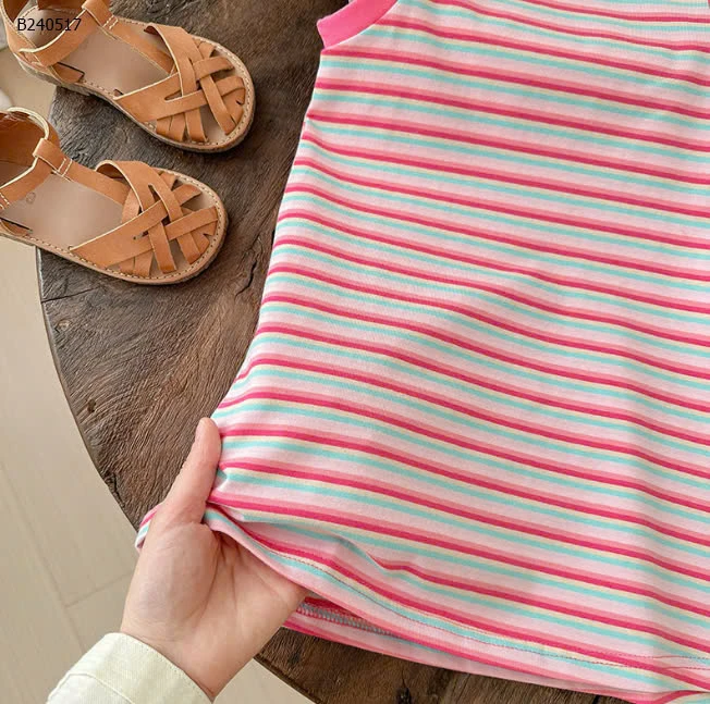 VÁY KẺ SÁT NÁCH BÉ  - sỉ 104k