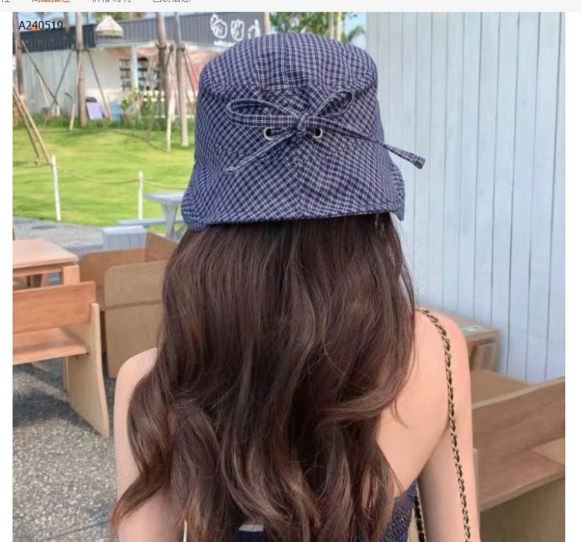  BUCKET HAT CARO – Mũ vải kẻ gập gọn - sỉ 70k