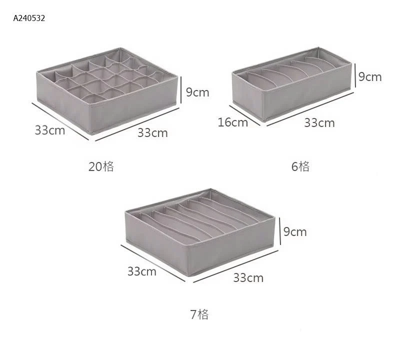 COMBO 3 GIỎ ĐỰNG ĐỒ LÓT  - sỉ 78k