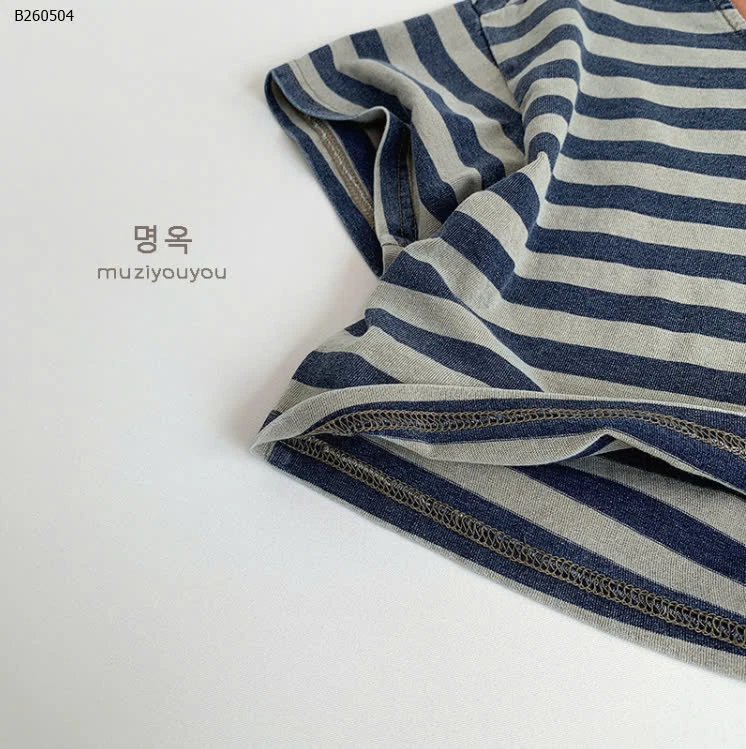 ÁO THUN KẺ NGANG BT-Sỉ 138k