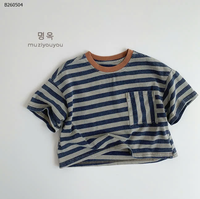 ÁO THUN KẺ NGANG BT-Sỉ 138k