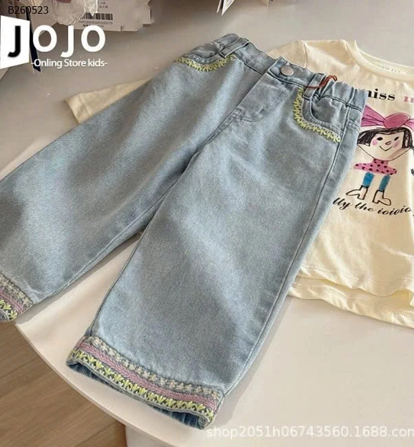QUẦN JEAN CHO BÉ GÁI -Sỉ 123k