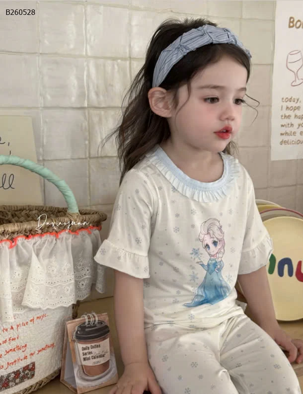 SET THUN + VÁY VIỀN BÈO HEY HONEY- sz 90-120: 125k  sz 130-140: 145k