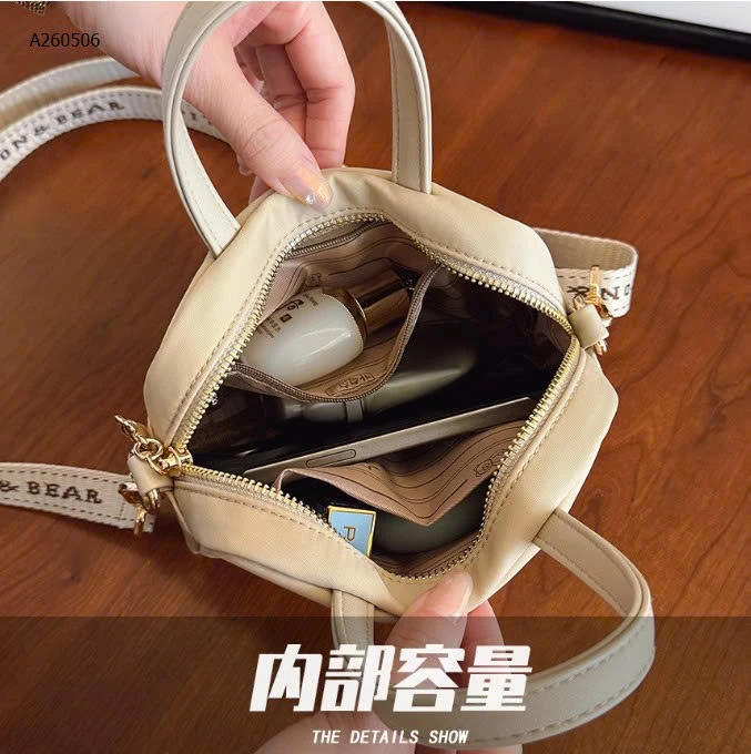 TÚI XÁCH GẤU BEIBAOBAO DÁNG VUÔNG - sỉ 160k